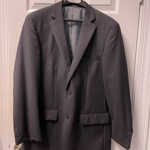 ⭐️⭐️SALE⭐️⭐️Mens Suit Blazer size 42L. Charcoal - Picture 1 of 6